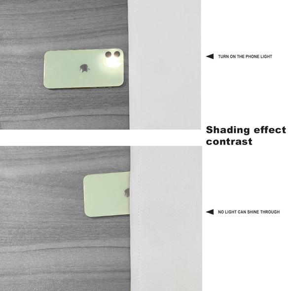 100% Blackout Sound Insulation Room Window & Patio Curtain Panels, 1 Pcs - Image 9