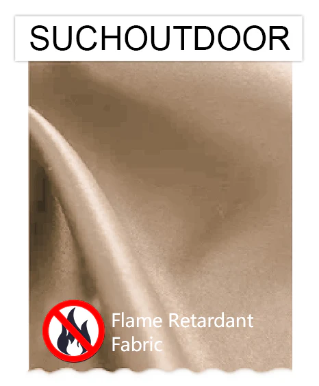 Suchoutdoor Flame Retardant Curtains Fabric Swatch 5 colors - Image 3