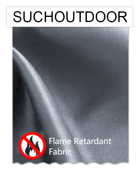 Suchoutdoor Flame Retardant Curtains Fabric Swatch 5 colors - Image 4