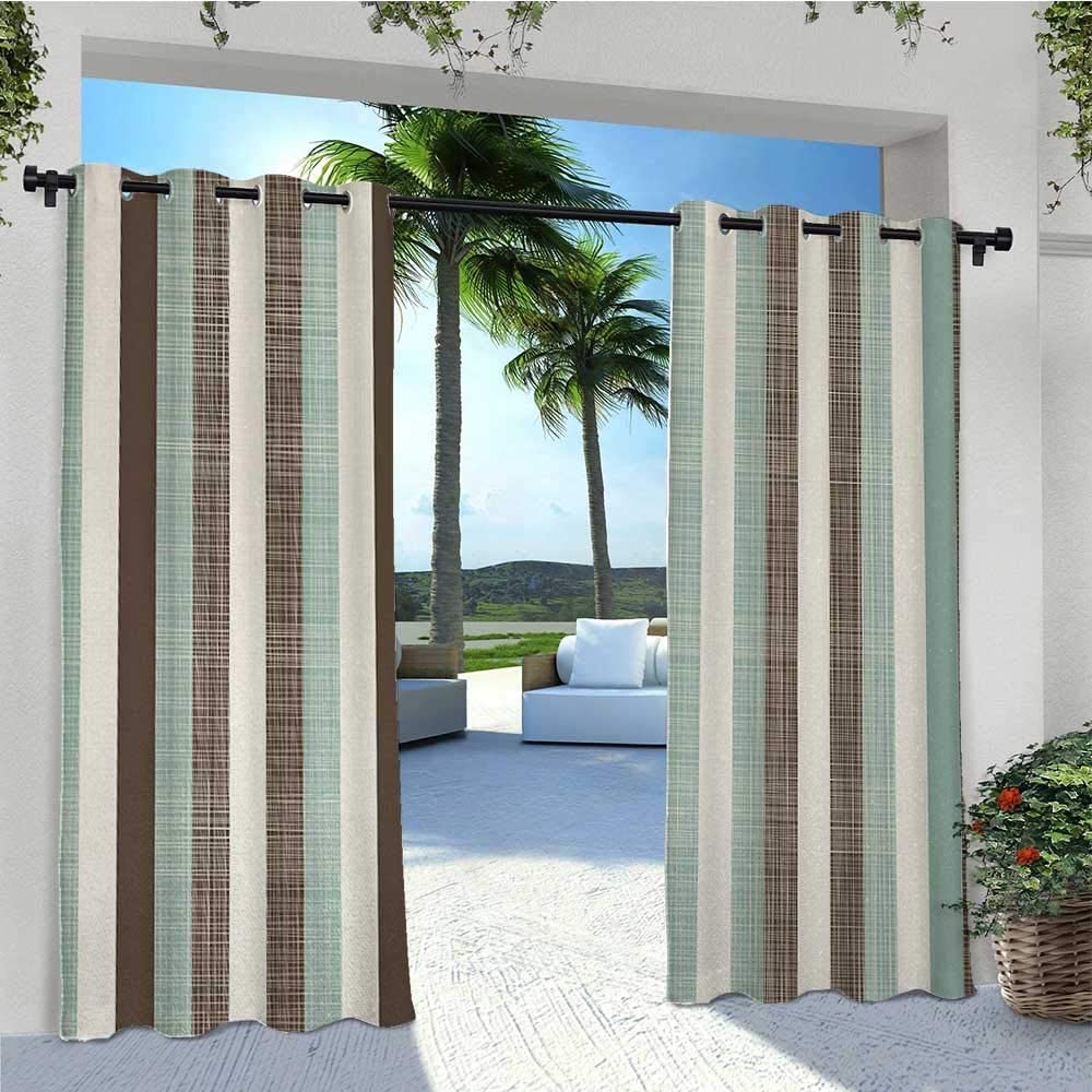 Custom Photo Print Outdoor Curtains, Each piece has the same pattern 1 Pcs - Image 4
