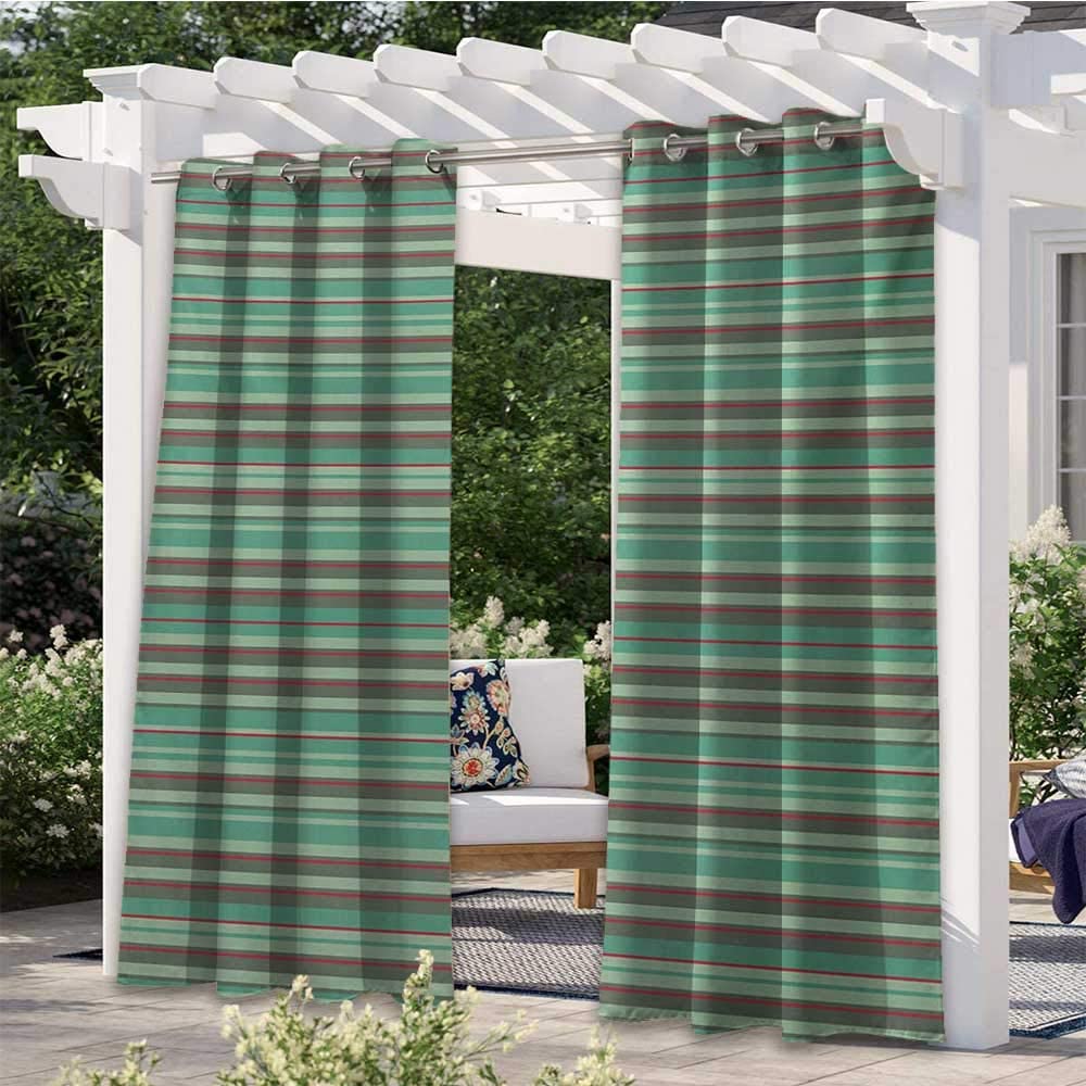 Custom Photo Print Outdoor Curtains, Each piece has the same pattern 1 Pcs - Image 5