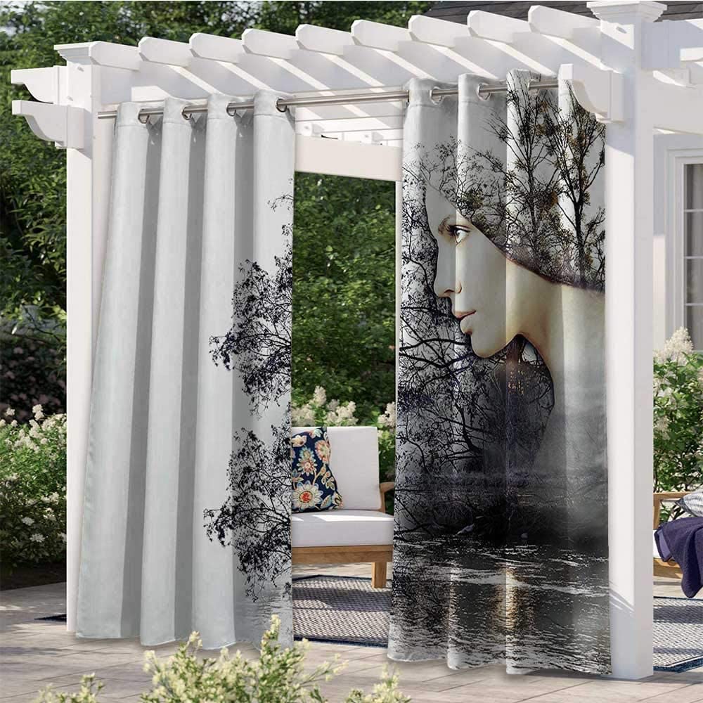 Custom Photo Print Outdoor Curtains, Use one picture for two piece curtains, minimum 2 pcs - Image 12