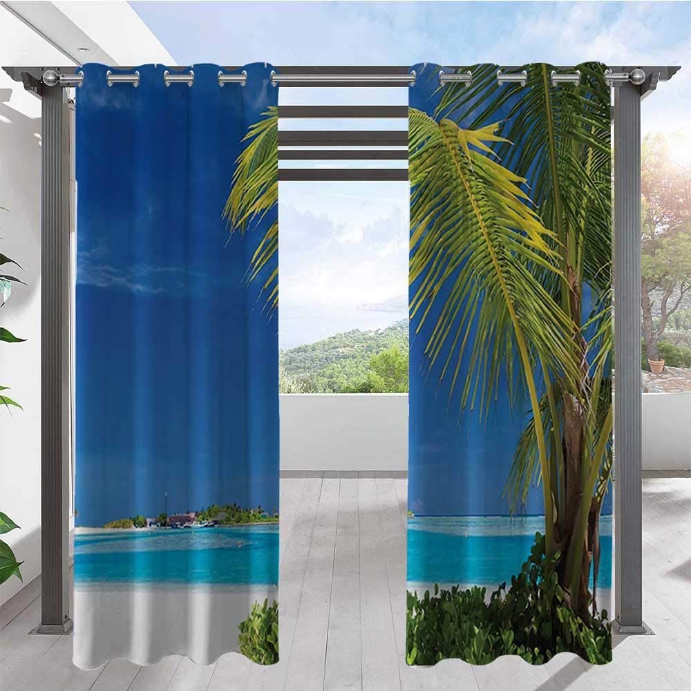 Custom Photo Print Outdoor Curtains, Use one picture for two piece curtains, minimum 2 pcs - Image 5