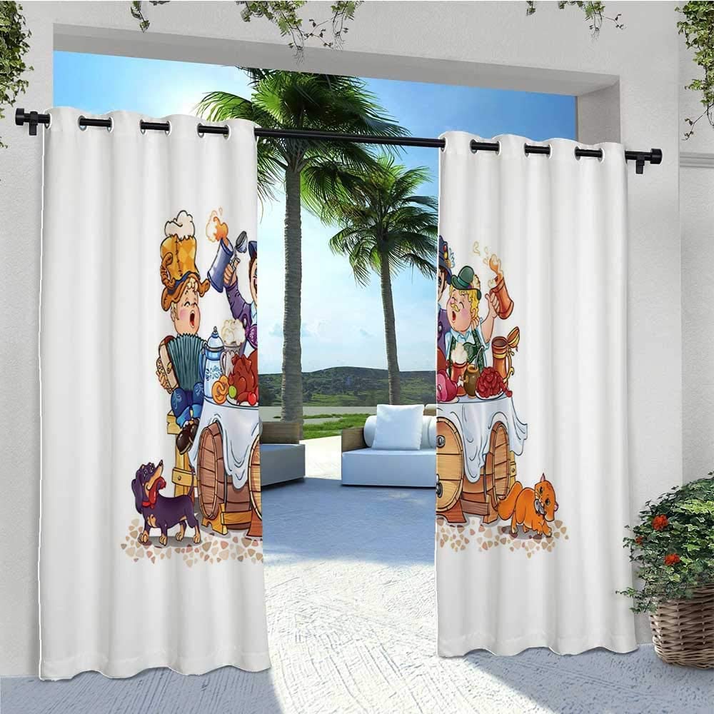 Custom Photo Print Outdoor Curtains, Use one picture for two piece curtains, minimum 2 pcs - Image 9