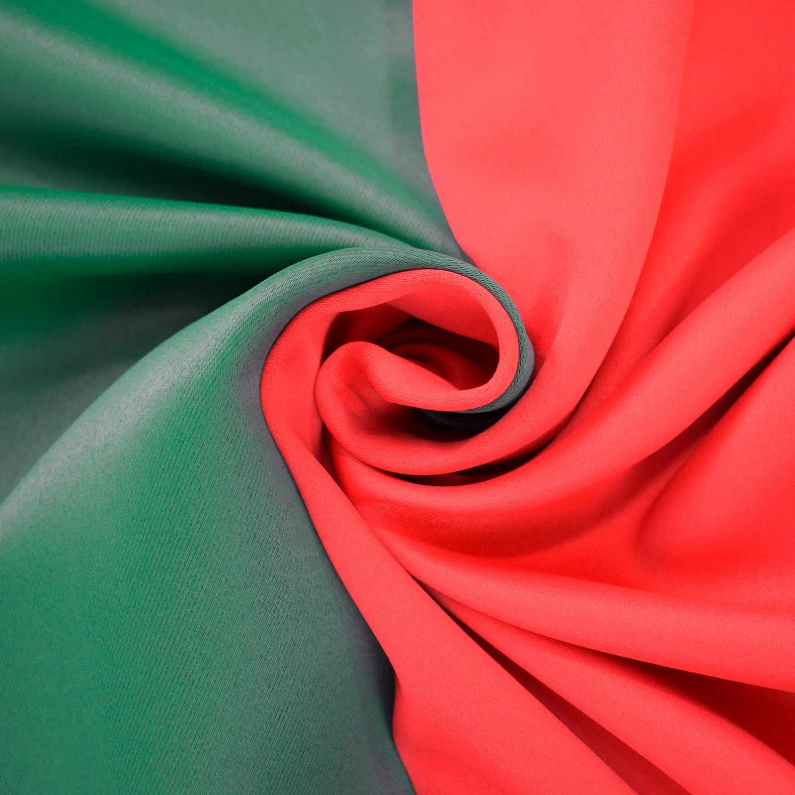 Indoor Grommet Top Curtains, Christmas Curtains, Red & Green Stitching Color Curtains, Indoor Christmas Curtains,2 Pcs - Image 8