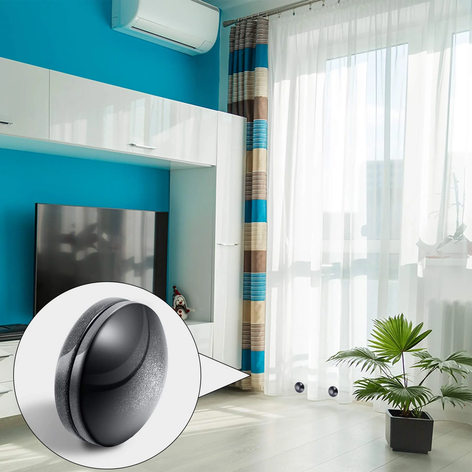 Magnetic Curtain Weights Drapery Weights Magnet Window Curtain Pendant Weights to Stop from Being Blowing - Image 11