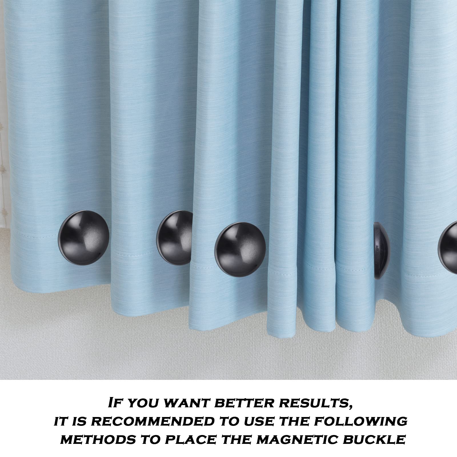 Magnetic Curtain Weights Drapery Weights Magnet Window Curtain Pendant Weights to Stop from Being Blowing - Image 16