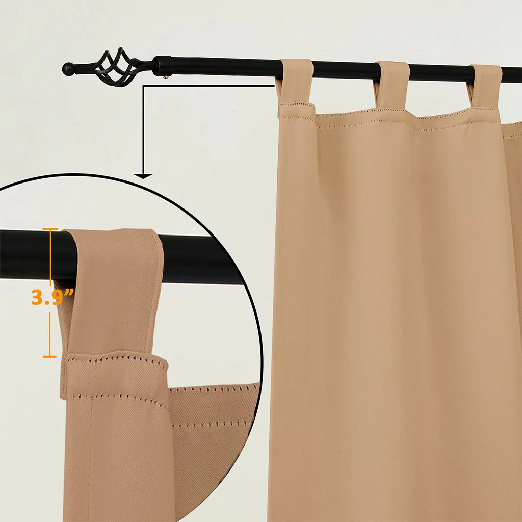 Suchoutdoor Outdoor Waterproof Curtains, Tab Top, for Porch/Pavilion/Patio, 1 Panel - Image 20