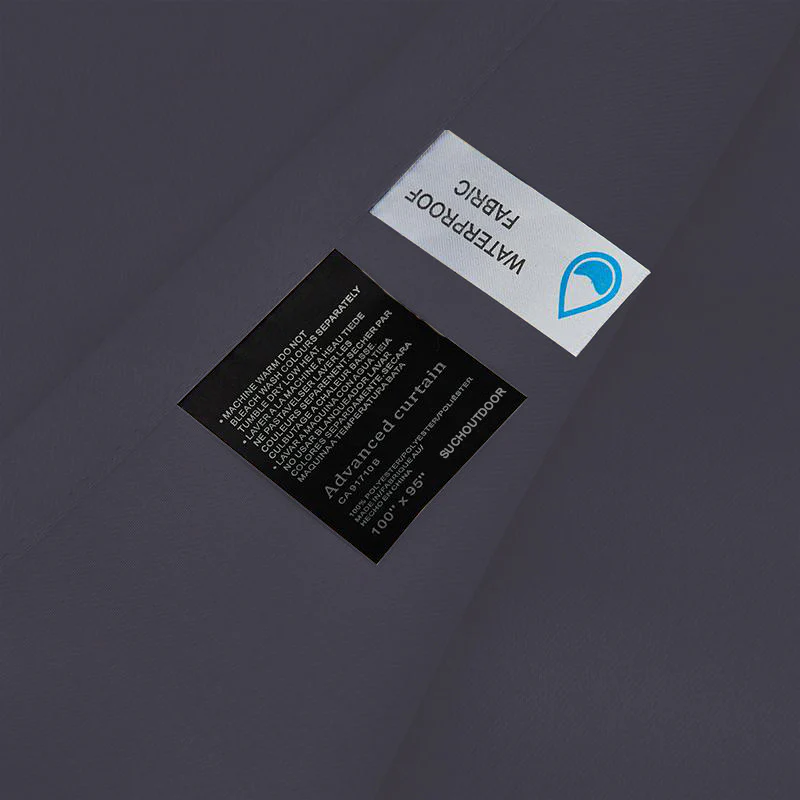 Suchoutdoor Outdoor Waterproof Curtains, Tab Top, for Porch/Pavilion/Patio, 1 Panel - Image 25