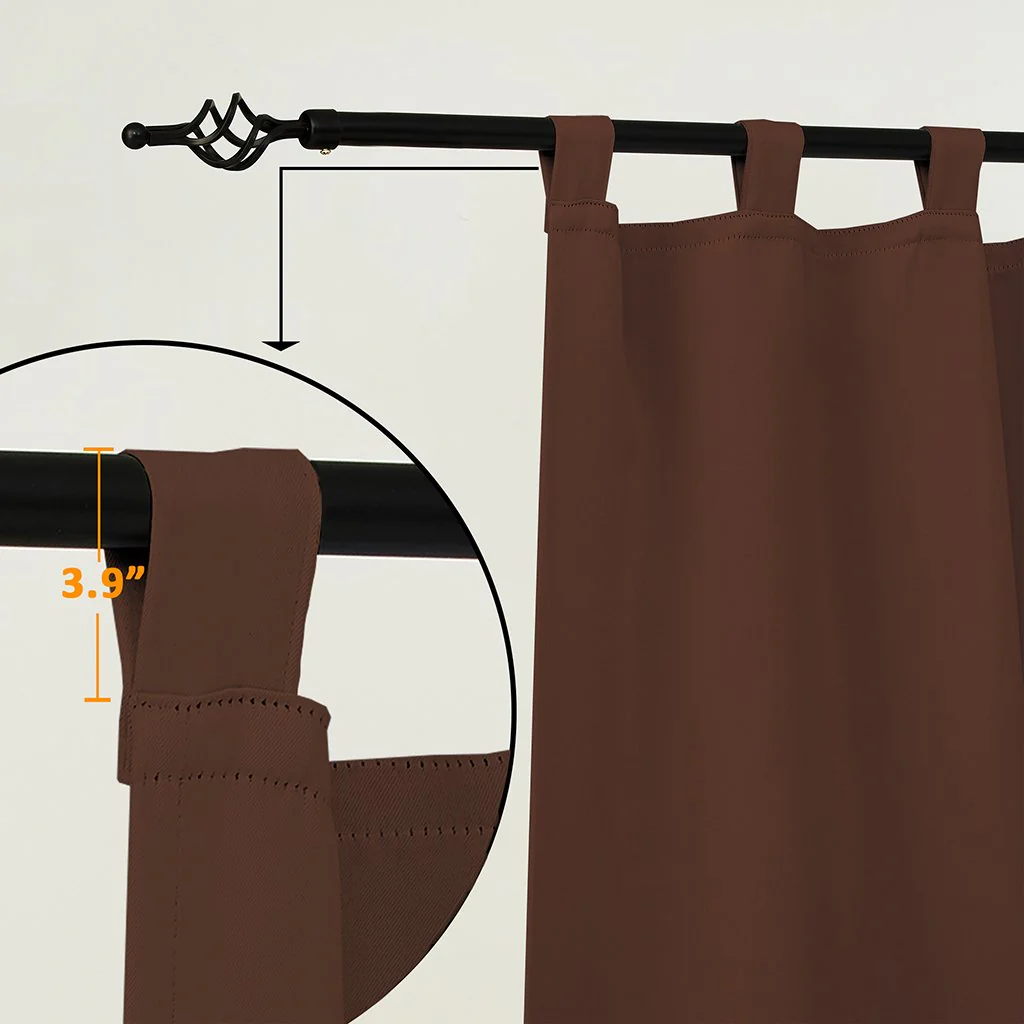 Suchoutdoor Outdoor Waterproof Curtains, Tab Top, for Porch/Pavilion/Patio, 1 Panel - Image 27