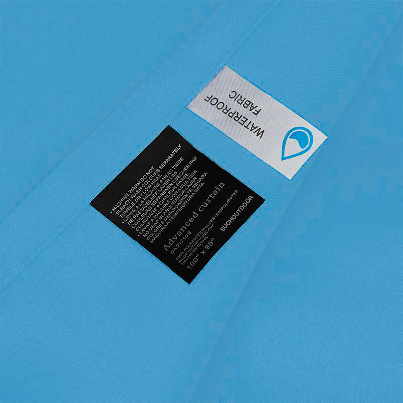 Suchoutdoor Outdoor Waterproof Curtains, Tab Top, for Porch/Pavilion/Patio, 1 Panel - Image 36