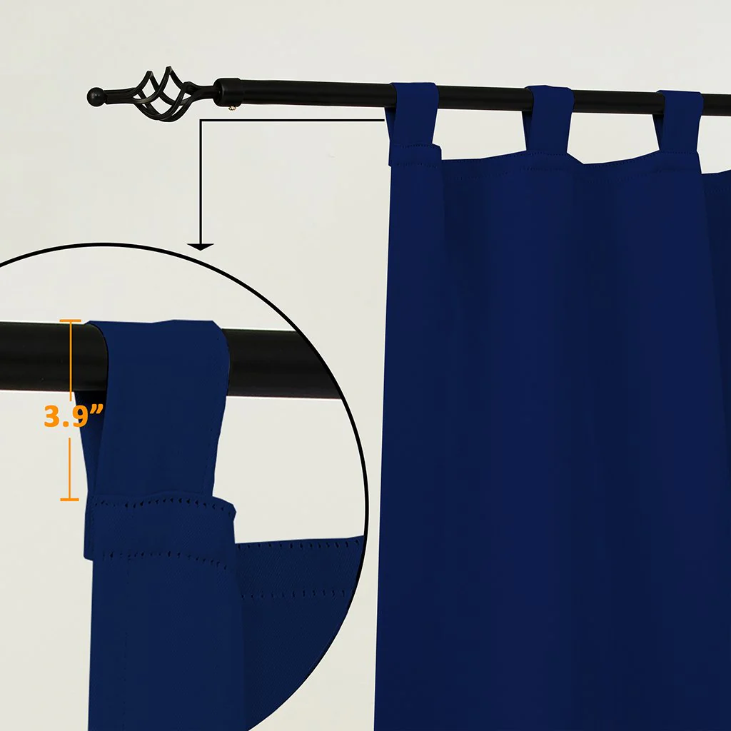 Suchoutdoor Outdoor Waterproof Curtains, Tab Top, for Porch/Pavilion/Patio, 1 Panel - Image 38