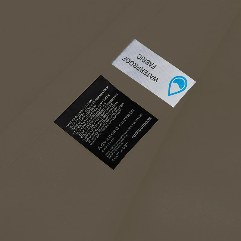 Suchoutdoor Outdoor Waterproof Curtains, Tab Top, for Porch/Pavilion/Patio, 1 Panel - Image 50