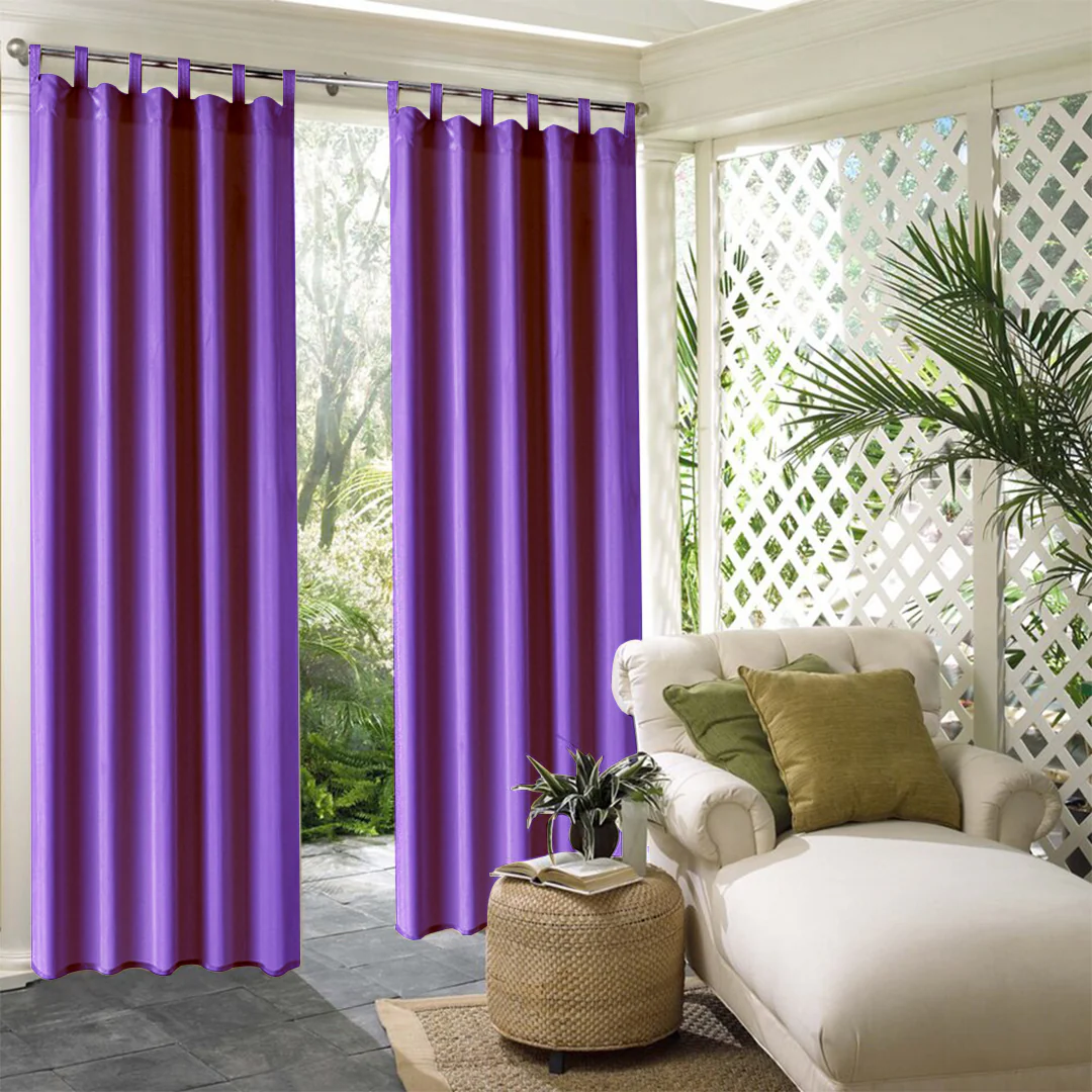 Suchoutdoor Outdoor Waterproof Curtains, Tab Top, for Porch/Pavilion/Patio, 1 Panel - Image 55