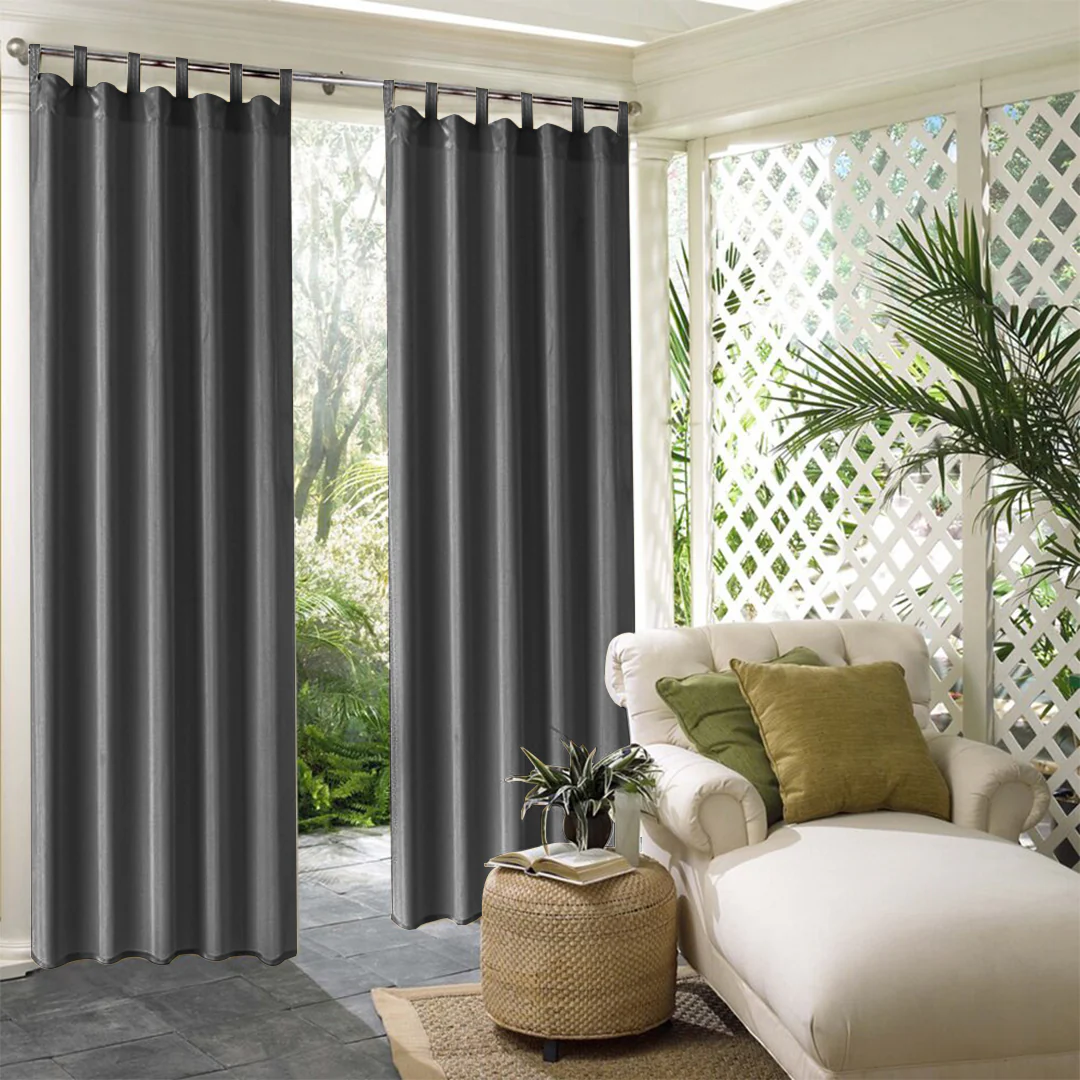 Suchoutdoor Outdoor Waterproof Curtains, Tab Top, for Porch/Pavilion/Patio, 1 Panel - Image 67