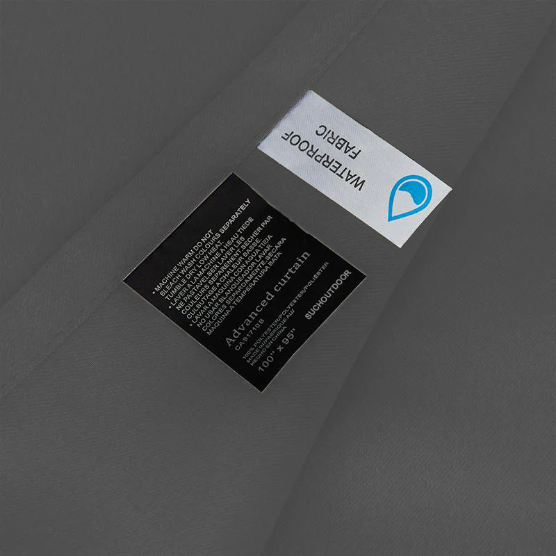 Suchoutdoor Outdoor Waterproof Curtains, Tab Top, for Porch/Pavilion/Patio, 1 Panel - Image 70