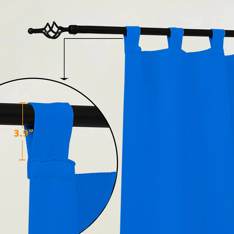 Suchoutdoor Outdoor Waterproof Curtains, Tab Top, for Porch/Pavilion/Patio, 1 Panel - Image 72