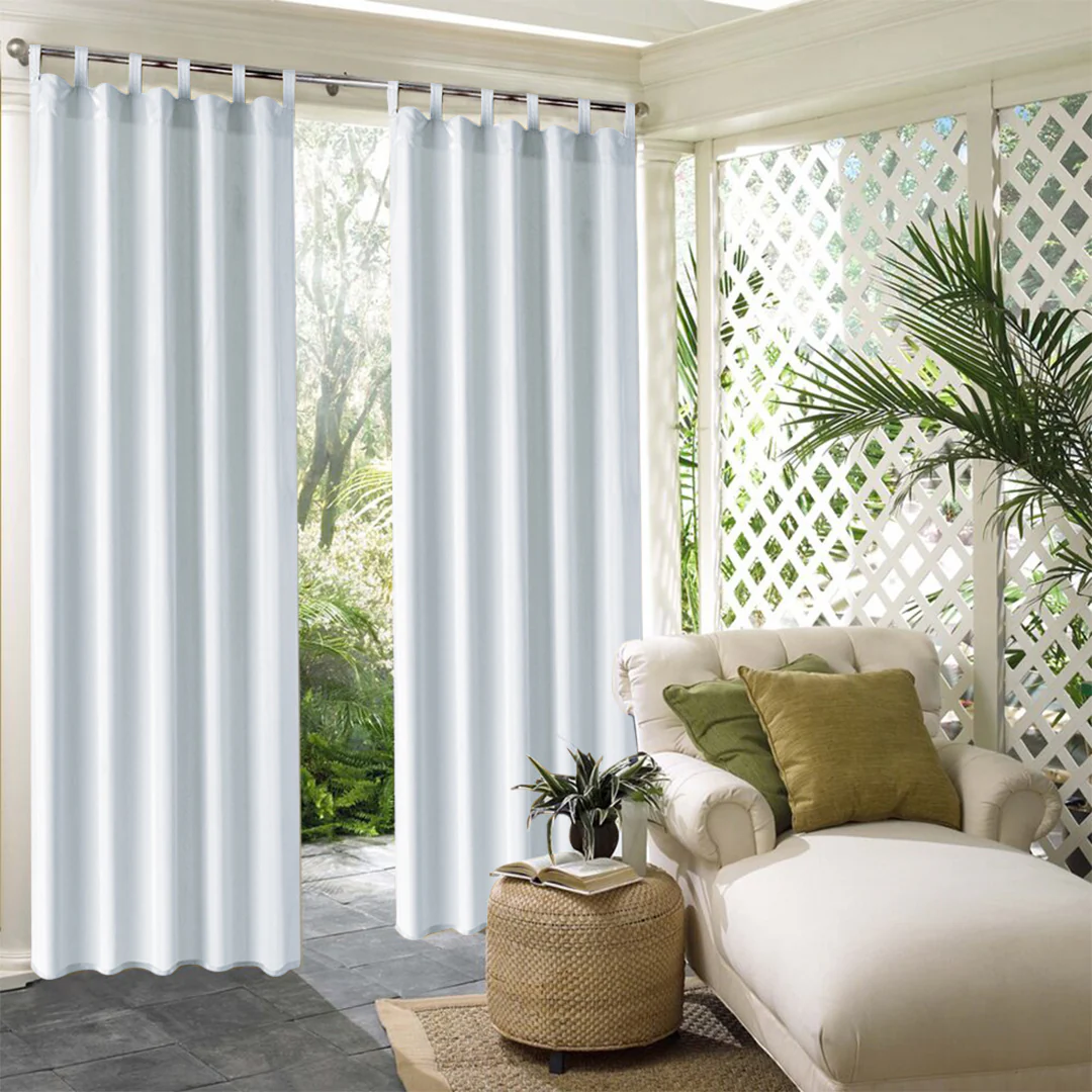 Suchoutdoor Outdoor Waterproof Curtains, Tab Top, for Porch/Pavilion/Patio, 1 Panel - Image 9