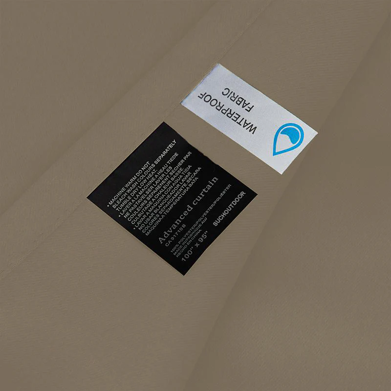 Suchoutdoor Outdoor Waterproof Curtains, Tab Top, for Porch/Pavilion/Patio, 1 Panel - Image 90