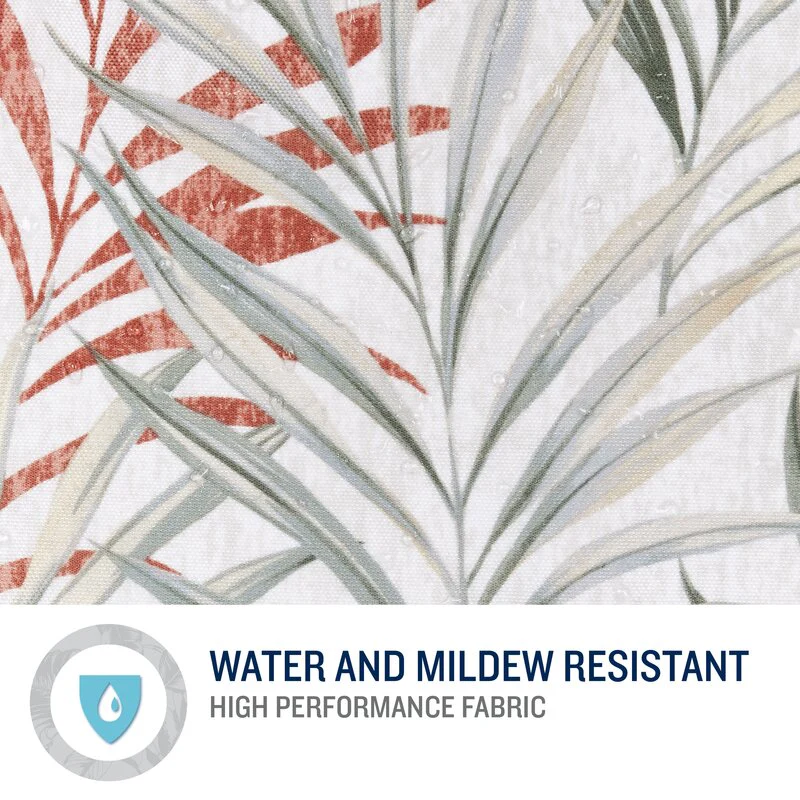 Printing Floral Outdoor Waterproof Grommet Top , Bottom or Tab Top Curtains, 1 Panel - Image 3