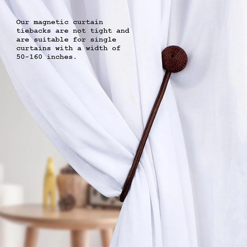 Magnetic Curtain Tiebacks, 1 PCS - Image 4