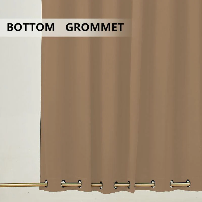 Suchoutdoor Outdoor Waterproof Curtains, Top Bottom Grommet, for Porch/Pavilion/Patio, 1 Panel - Image 29