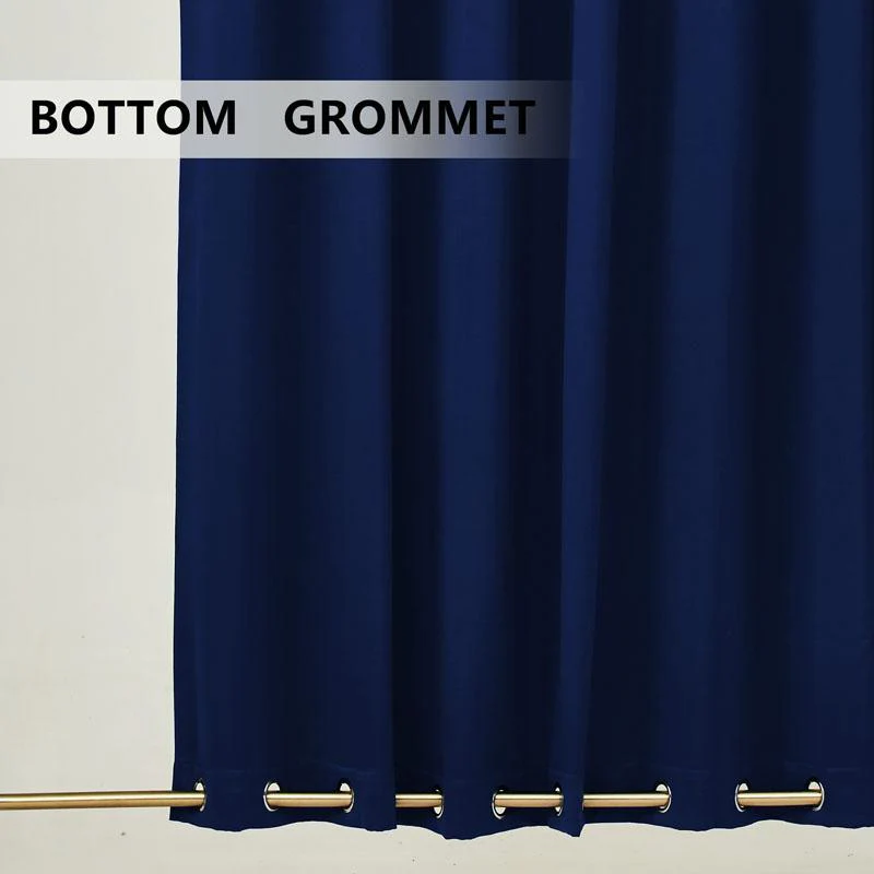 Suchoutdoor Outdoor Waterproof Curtains, Top Bottom Grommet, for Porch/Pavilion/Patio, 1 Panel - Image 5