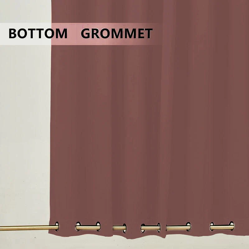 Suchoutdoor Outdoor Waterproof Curtains, Top Bottom Grommet, for Porch/Pavilion/Patio, 1 Panel - Image 73