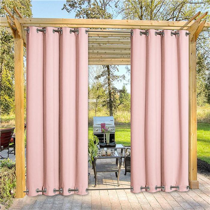 Suchoutdoor Outdoor Waterproof Curtains, Top Bottom Grommet, for Porch/Pavilion/Patio, 1 Panel - Image 83
