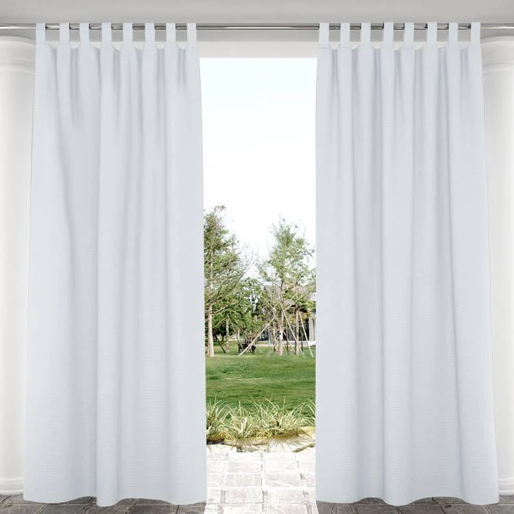 Suchoutdoor Outdoor Waterproof Curtains, Velcro Tab Top, for Porch/Pavilion/Patio, 1 Panel - Image 7