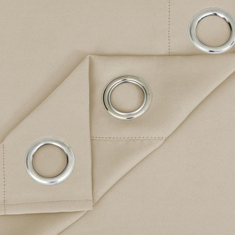 Suchoutdoor Outdoor Waterproof Curtains, Grommet Top Silver, for Porch/Pavilion/Patio, 1 Panel - Image 5