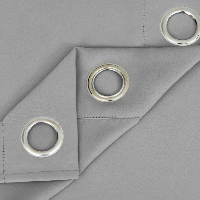 Suchoutdoor Outdoor Waterproof Curtains, Grommet Top Silver, for Porch/Pavilion/Patio, 1 Panel - Image 9